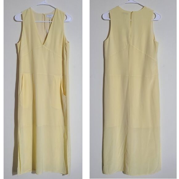 NWT|Equipment Femme Charlotte 100% Silk Midi Dress, 4 - Picture 5 of 11